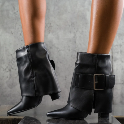 Melia Boots, Black Color