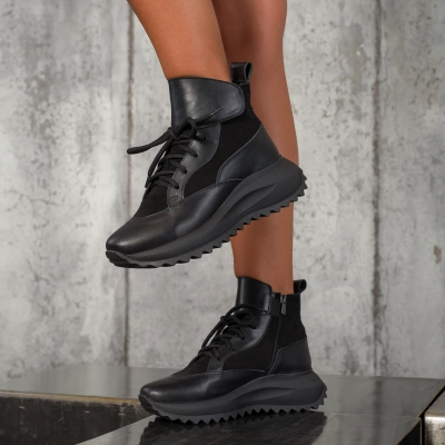 Боти Street Flow, Черен Цвят