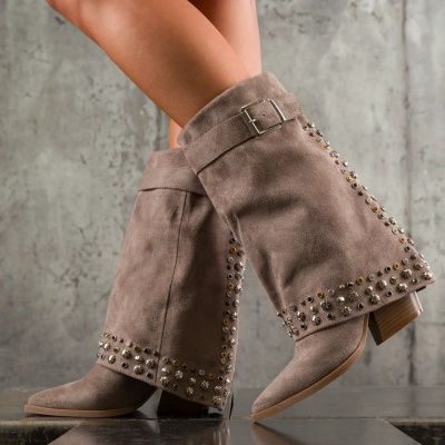 Being Real Boots, Brown Color