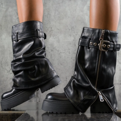 Brave Soul Boots, Black Color