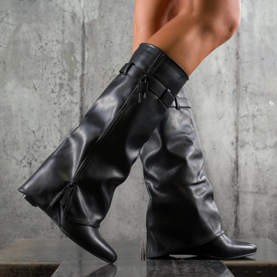 Lock It Boots, Black Color