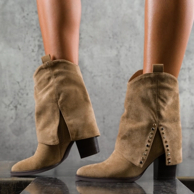 Make Me Pretty Boots, Taupe Color