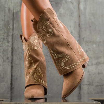 We Are Not The Same Boots, Cognac Color