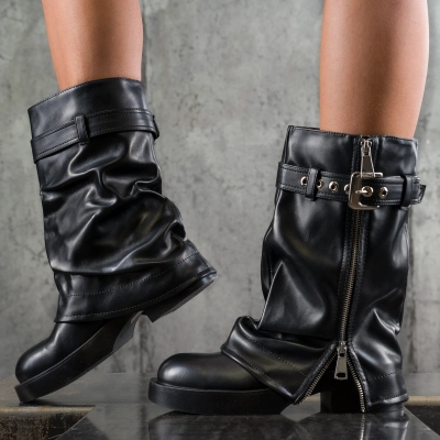 Lara Boots, Black Color