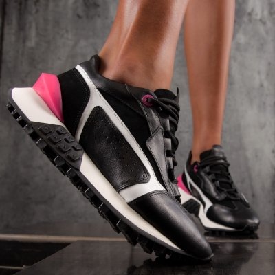 Olivia Trainers, Black Color