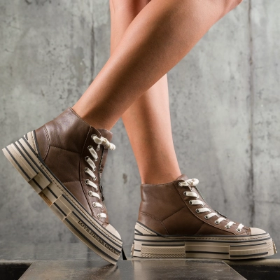 Productive Sneakers, Brown Color