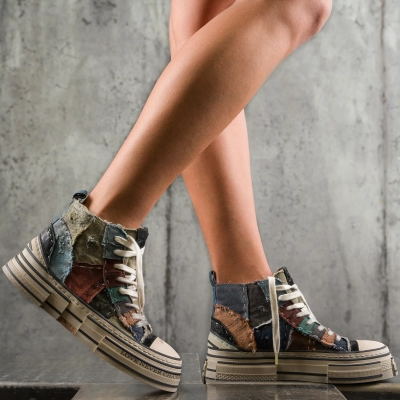 Santal Sneakers, Multicolored
