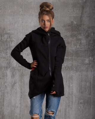 Believe In Black Hoodie, Black Color