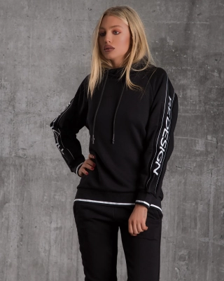 Single Hoodie, Black Color