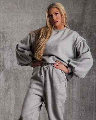 Popular Sweatshirt, Grey Color