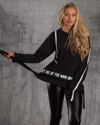 Logic Long-Sleeve Top, Black Color