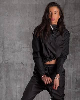 Skyline Windbreaker, Black Color