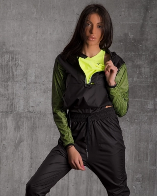 Skyline Windbreaker, Green Color