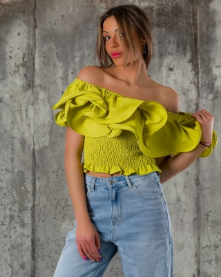 La Fama Top, Green Color