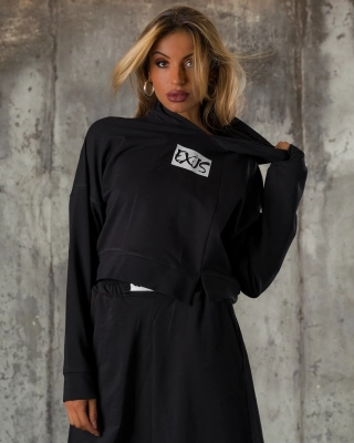 Keep It 100 Hoodie, Black Color