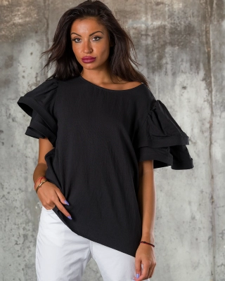 Filipa Top, Black Color
