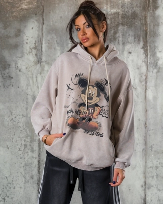 Jenna Hoodie, Beige Color