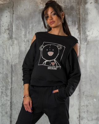 Long Beach Top, Black Color