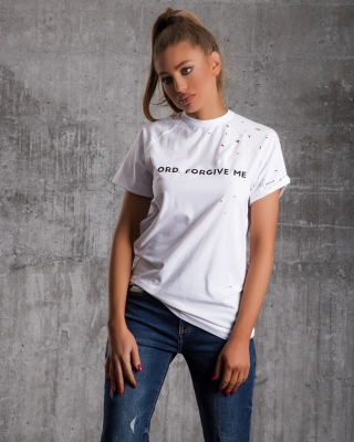 Forgiveness T-Shirt, White Color