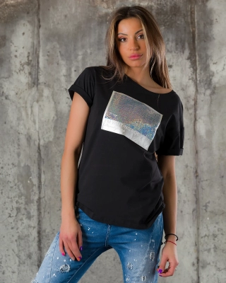 Waiting For You T-Shirt, Black Color