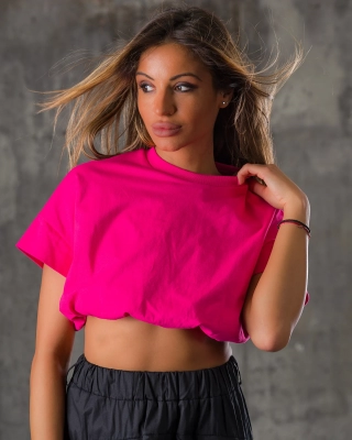 Sound Check T-Shirt, Pink Color