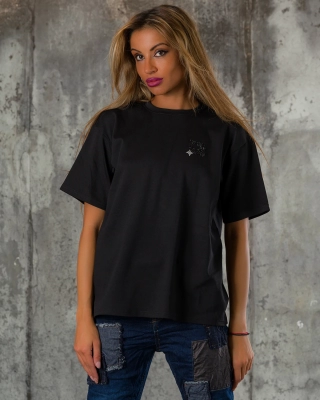 Hard Work T-Shirt, Black Color