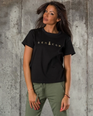 Bunny T-Shirt, Black Color