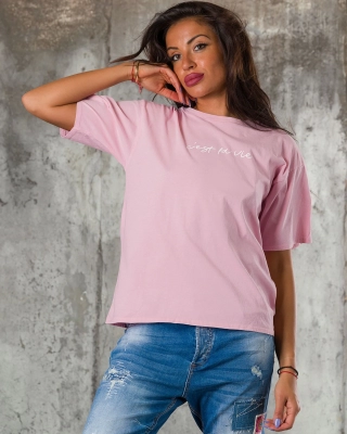 That's Life T-Shirt, Pink Color