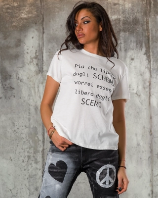 Larissa T-Shirt, White Color