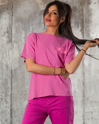 Make a Difference T-Shirt, Pink Color