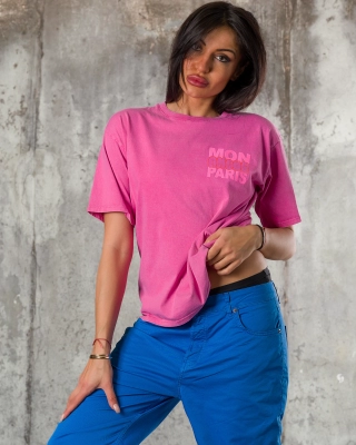 Emilie T-Shirt, Pink Color