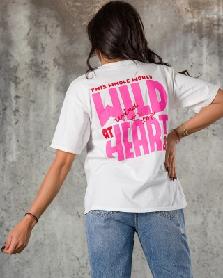 Top of The World T-Shirt, White Color