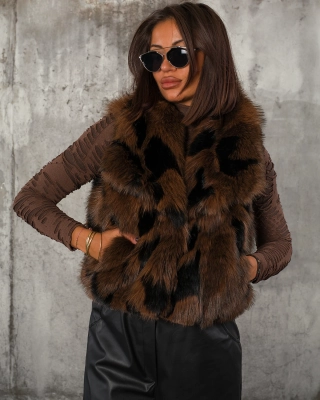 Елек Fill Up My World, Кафяв Цвят