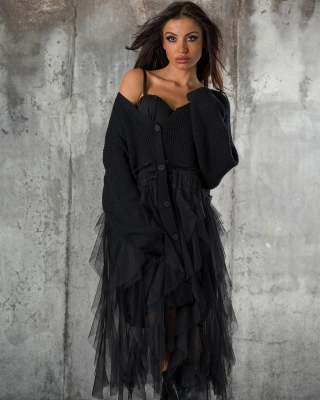 Memorable Cardigan, Black Color