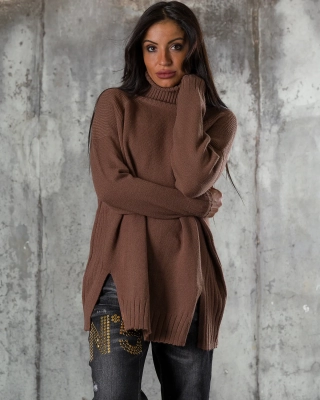 Malory Sweater, Brown Color
