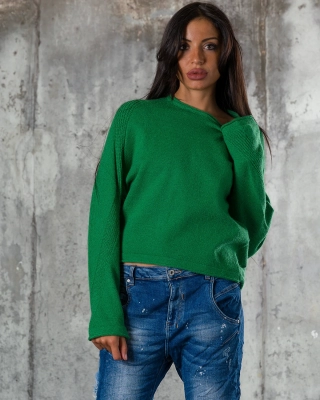 Come Back Sweater, Green Color
