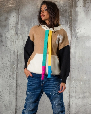 All Colors Sweater, Taupe Color