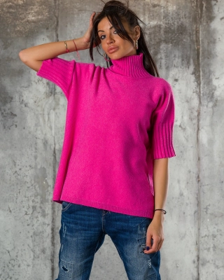 Warm Inside Sweater, Fuchsia Color