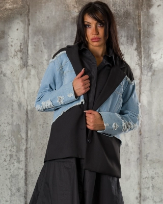 Rhea Blazer, Black Color