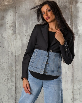 Never Forgot You Blazer, Black Color