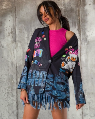 Optimist Blazer, Black Color