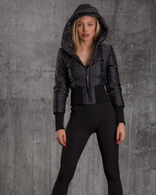 Superlife Hooded Jacket, Black Color