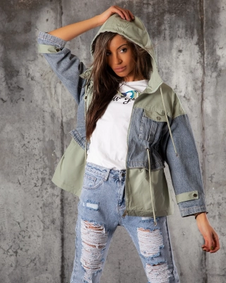 Festival Combo Jacket, Multicolored