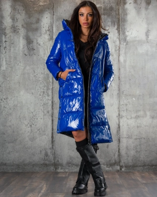 Fight For It Jacket, Blue Color
