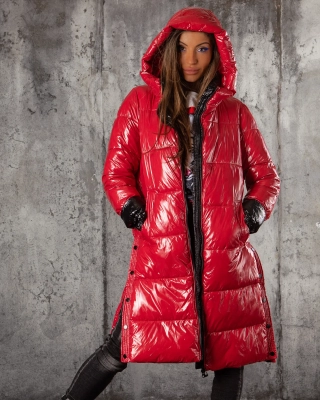 Fight For It Jacket, Red Color