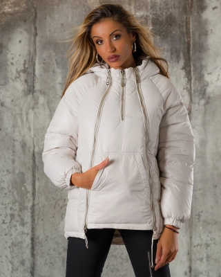 Available Jacket, Ecru Color