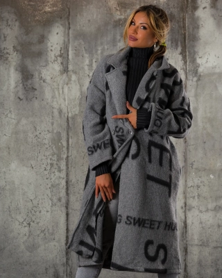 Indigo Coat, Grey Color