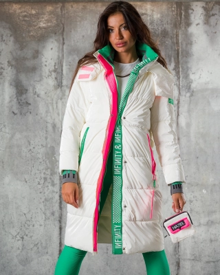 Bad Like Me Jacket, White Color