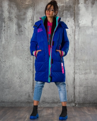 Keep Me Jacket, Blue Color