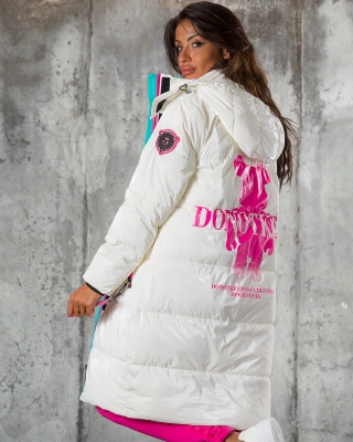 Keep Me Jacket, White Color